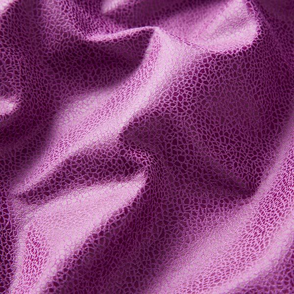 Jersey velours slangenprint – lila,  image number 2