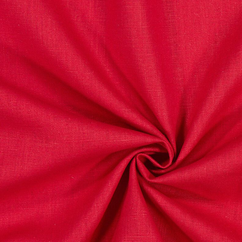 Linnen stof Ramee mix medium – rood, image number 1