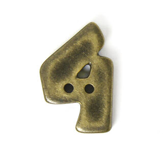 Cijfer 4 - Metallic-look, 
