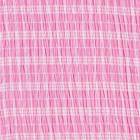 Seersucker gemengde strepen – roze/wit, 