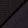 Broekstof stretch glitter krijtstreep – zwart/zilver metallic,  thumbnail number 4