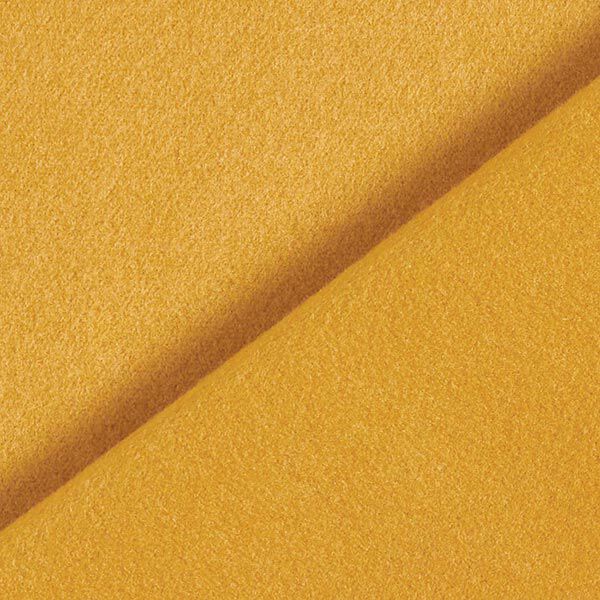 Mantelstof gerecycled polyester – mosterd,  image number 3