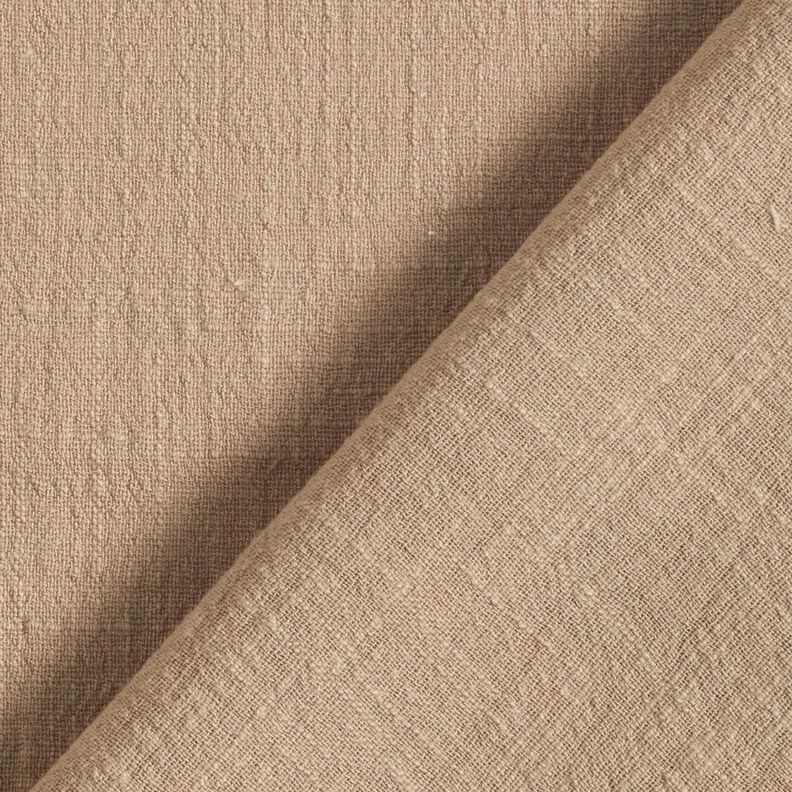 Katoenen stof linnenlook – duingeel,  image number 3