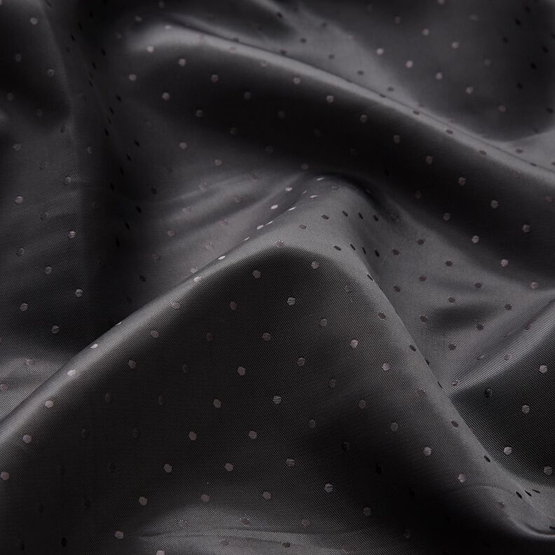 Voeringstof Jacquard Stippen – nachtblauw,  image number 2