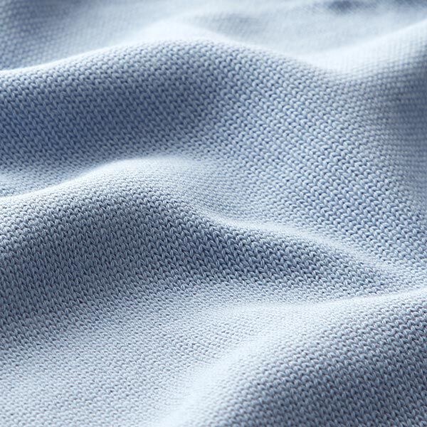 Katoen gebreid – blauwgrijs,  image number 2