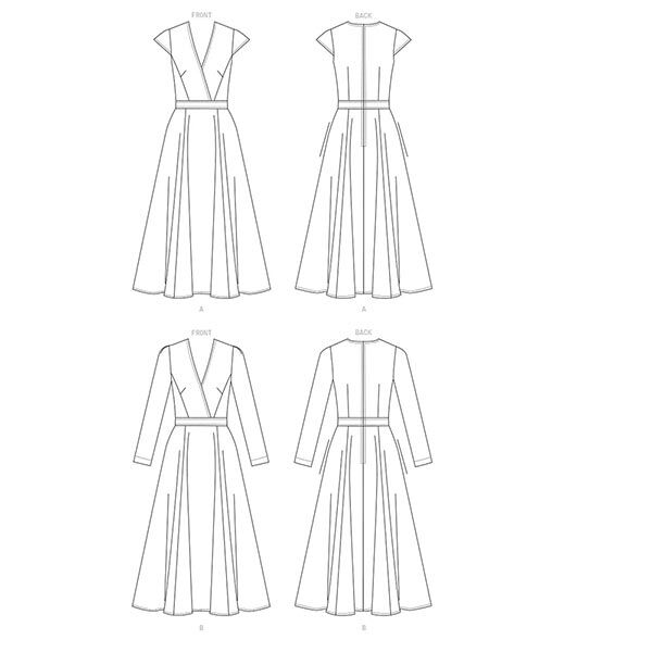 Jurk, Vogue 1672 | 32-40,  image number 6