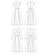 Jurk, Vogue 1672 | 32-40,  thumbnail number 6