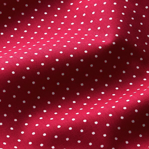 Gecoat katoen Kleine stippen – rood,  image number 3