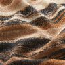 Jersey glitter vage strepen – bruin/zwart,  thumbnail number 3