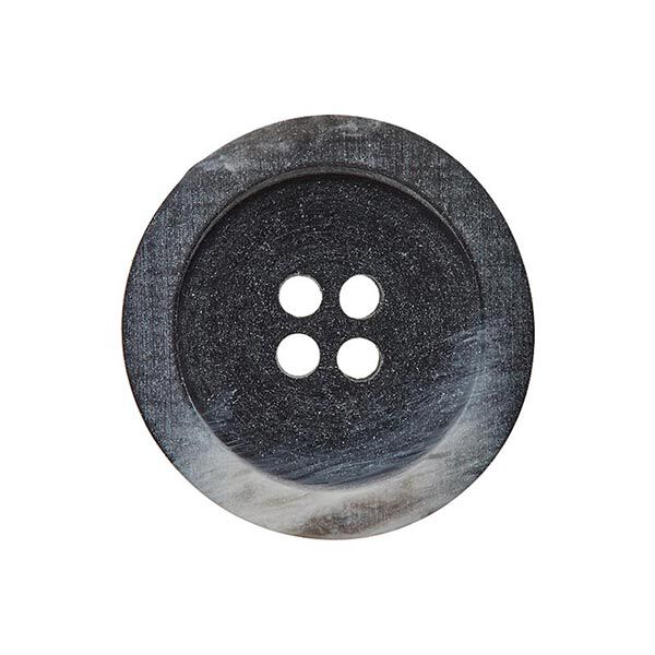 Polyesterknoop 4-gats – zwart, image number 1