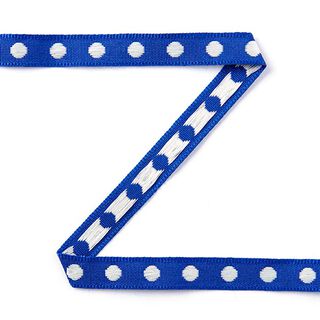 Stippenband deco - koninklijk blauw, 