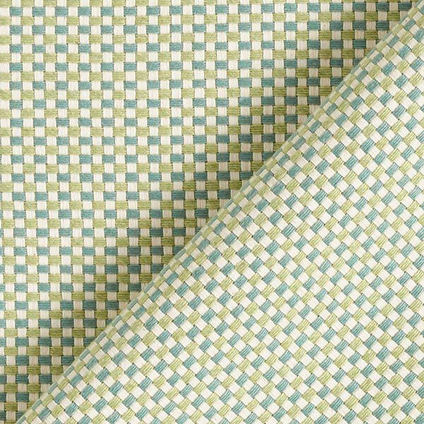 Decostof Jacquard Structuur effen – groen,  image number 4
