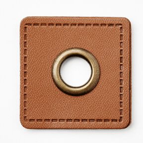 Oogje [30 x 30 mm] – brons/koper, 