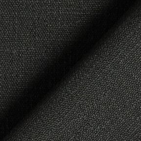 Stretch linnenstof mix – zwart, 