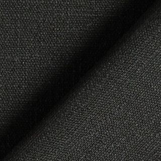 Stretch linnenstof mix – zwart, 