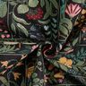 Decostof Gobelin Bloemen-vakjes – zwart,  thumbnail number 3