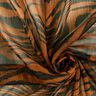 Chiffon met glitter krijtstrepen tijgerprint – zwart/koper,  thumbnail number 3