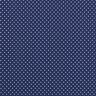 Katoenpopeline Kleine stippen – marineblauw/wit,  thumbnail number 1