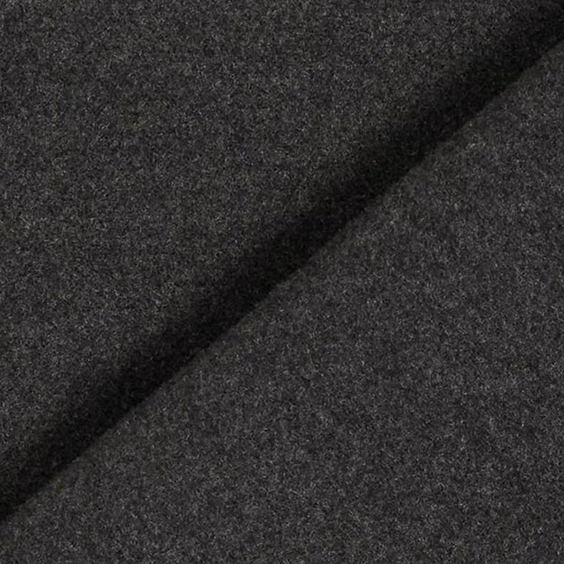 Mantelstof gerecycled polyester melange – anthraciet,  image number 4