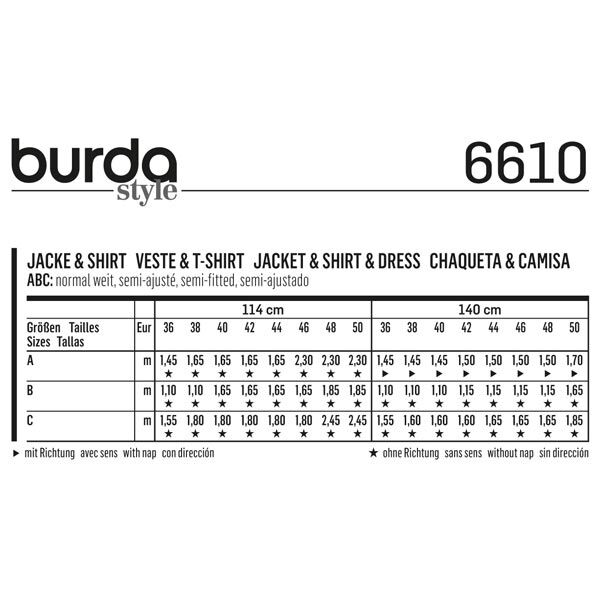 Jas / shirt, Burda 6610,  image number 7