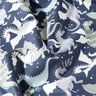 Katoenen stof Cretonne Draken & monsters – anthraciet/groen,  thumbnail number 2