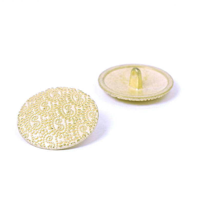 Metalen knoop or métalliqueiënt – goud metalen,  image number 2