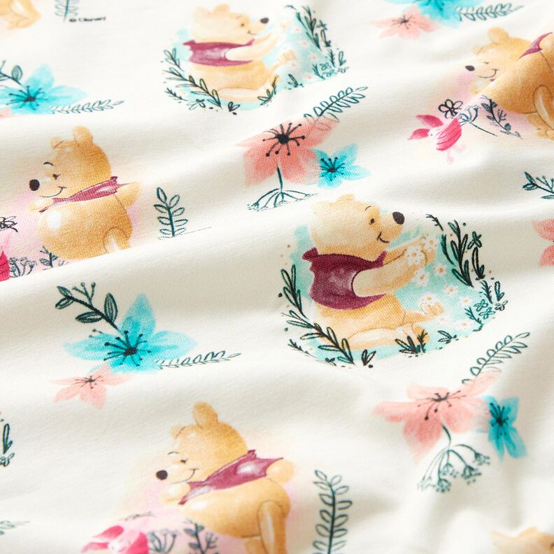 Katoenjersey Poeh en Knorretje | Disney – beige, image number 2