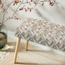 Decostof Gobelin Zigzag lijn – lichtbeige/blauw,  thumbnail number 6