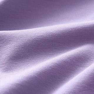 Katoenjersey medium effen – pastellila, 