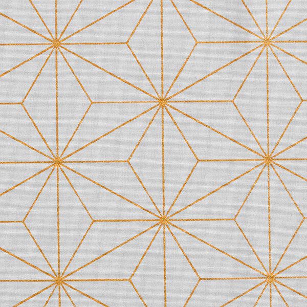 Decostof Canvas Art deco sterren – blauwgrijs/goud, image number 1
