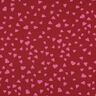 Sommersweat Harten | Poppy Fabrics – donkerrood/pink,  thumbnail number 1