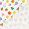 Katoenjersey blij fruit – ecru/perzik sinaasappel,  thumbnail number 4