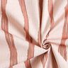 Decostof Half panama Golvende strepen – rood/roos,  thumbnail number 3