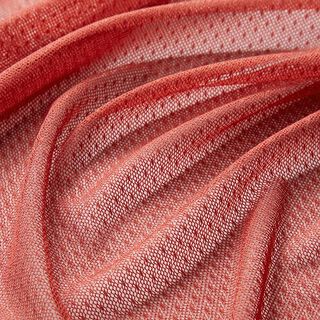 Elastische kanten stof kleine stippen – terracotta, 