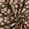 Katoenjersey Schattige bloemetjes – kaki,  thumbnail number 3