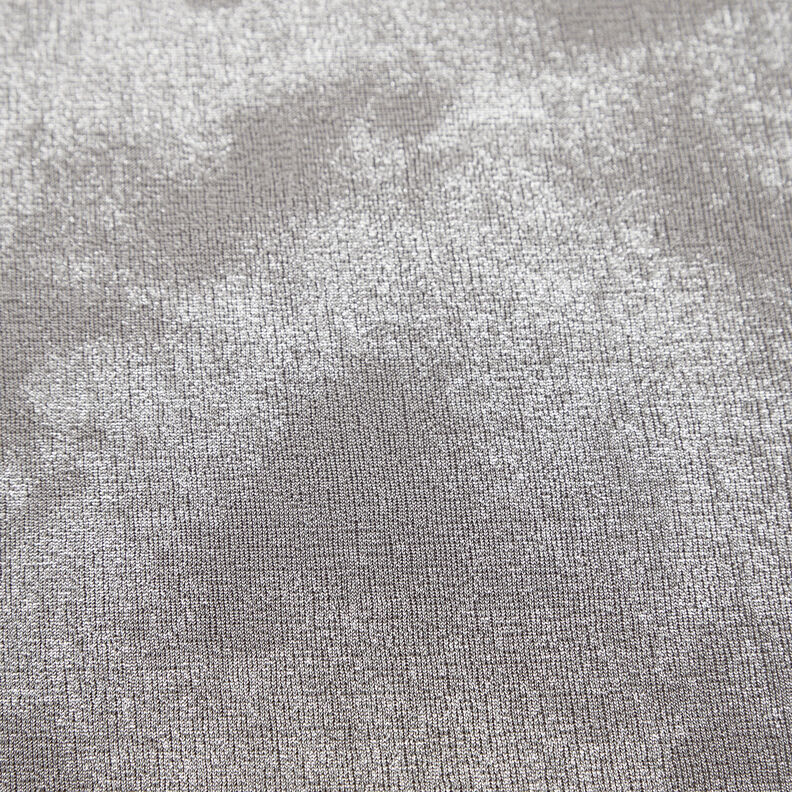 Jersey glitterfolie – grijs/oudzilver,  image number 9
