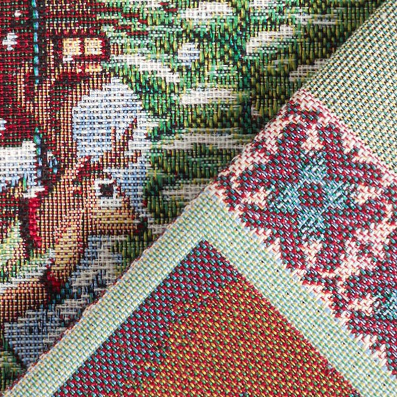 Panel Gobelin Kerstbezoek – karmijnrood, image number 4