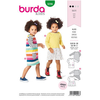 Shirtjurk, Burda 9296 | 56 - 98, 