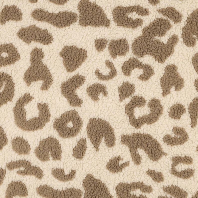 Teddy pluche Luipaard – natuur/donkertaupe, image number 1