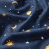 Decostof Glow-in-the-dark nachtelijke hemel – goud/marineblauw,  thumbnail number 12