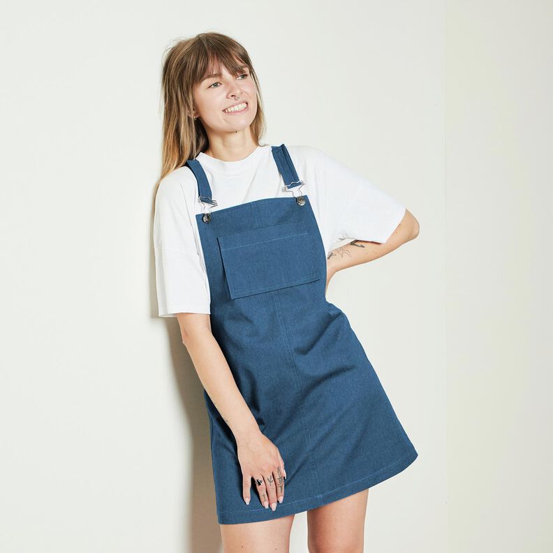 Denim-katoenmix medium – jeansblauw,  image number 6