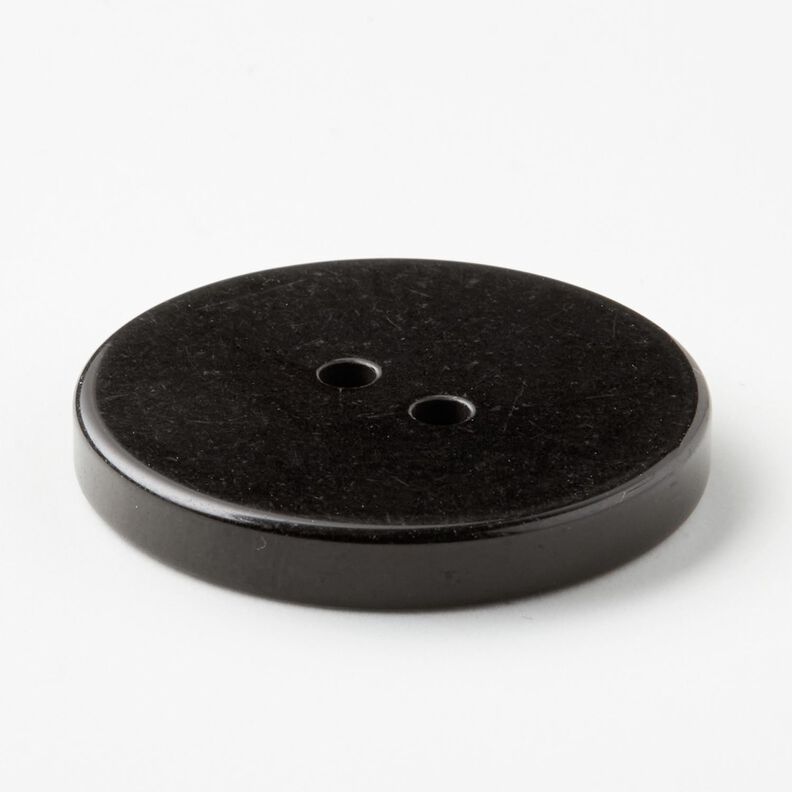 2-gats knoop glanzend [Ø 25 mm] – zwart,  image number 3