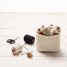 Katoenen stof Cretonne Effen – cashew,  thumbnail number 7