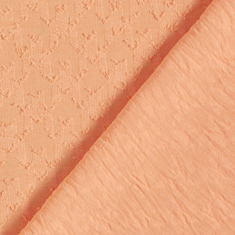 Jacquard Dobby pied-de-poule – perzik, image number 6