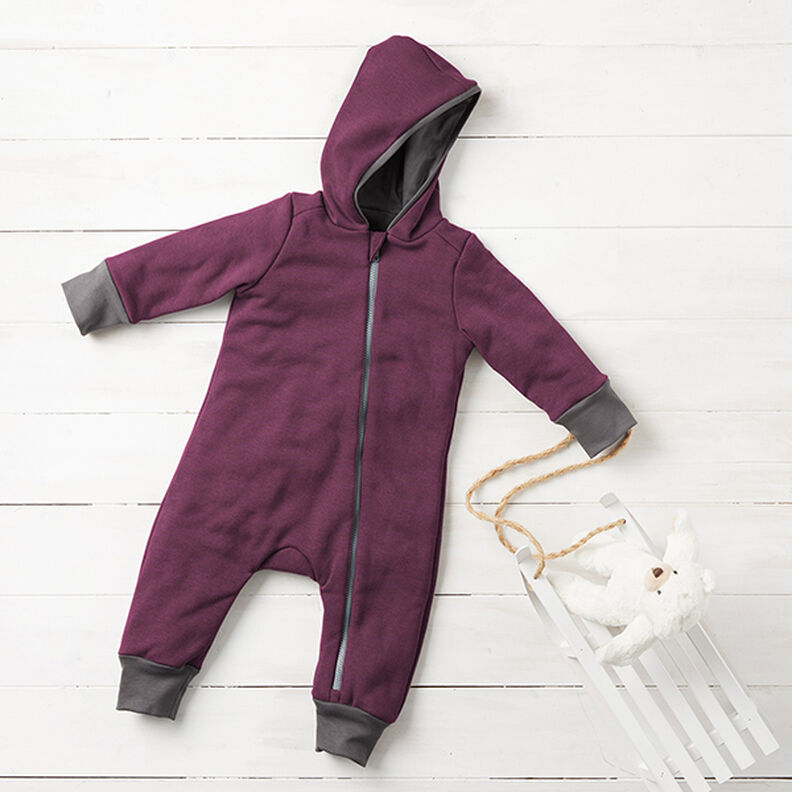 Softshell Effen – aubergine,  image number 11