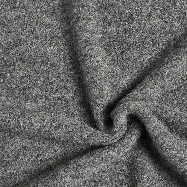 GOTS Merino wolfleece kbT biologische wol | Albstoffe – grijs, image number 4