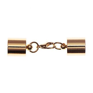 Karabijnhaak met eindkap [11 mm], Jewellery Made by Me | Rico Design - goud, 