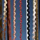Zigzagband lurex [12 mm] - zilver,  thumbnail number 2