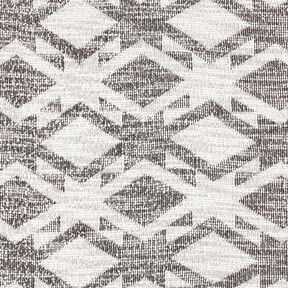 Gebreide bouclé chevron – zwart/wit, 