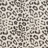 Viscose-linnen-mix Luipaardprint digitale print – amandel/zwart,  thumbnail number 1
